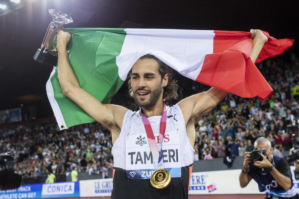 Tamberi show, vola oltre la storia: primo italiano di sempre a vincere la Diamond League