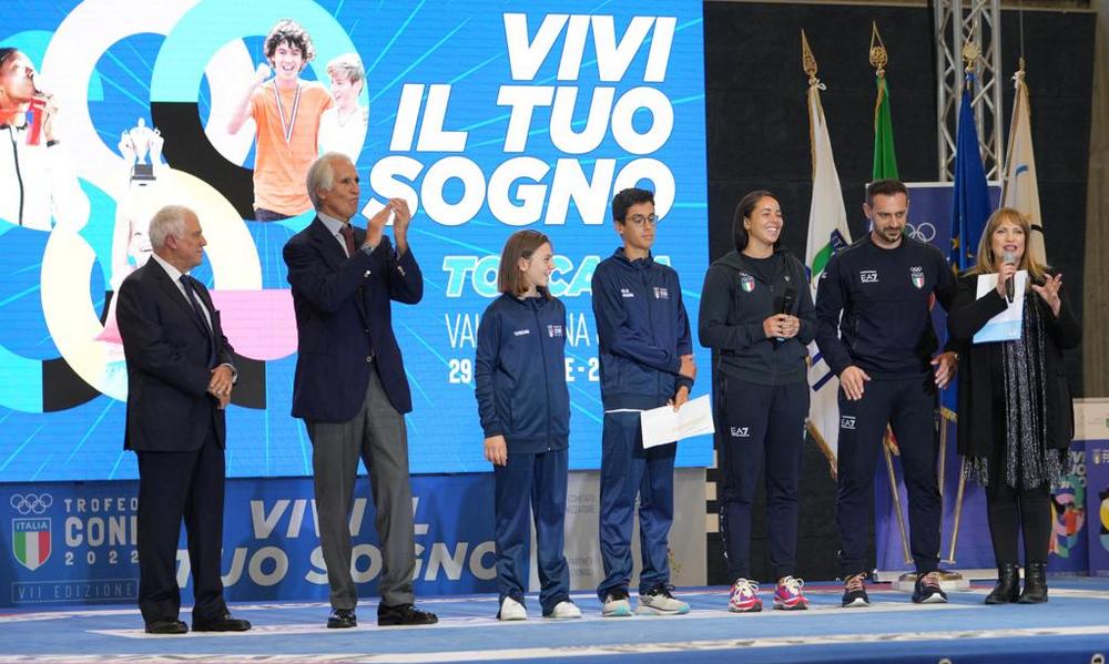 The curtain rises on the Trofeo CONI 2022. Malagò: “Symbolically important”. Bach to youngsters: “I hope to see you all at the Olympics”