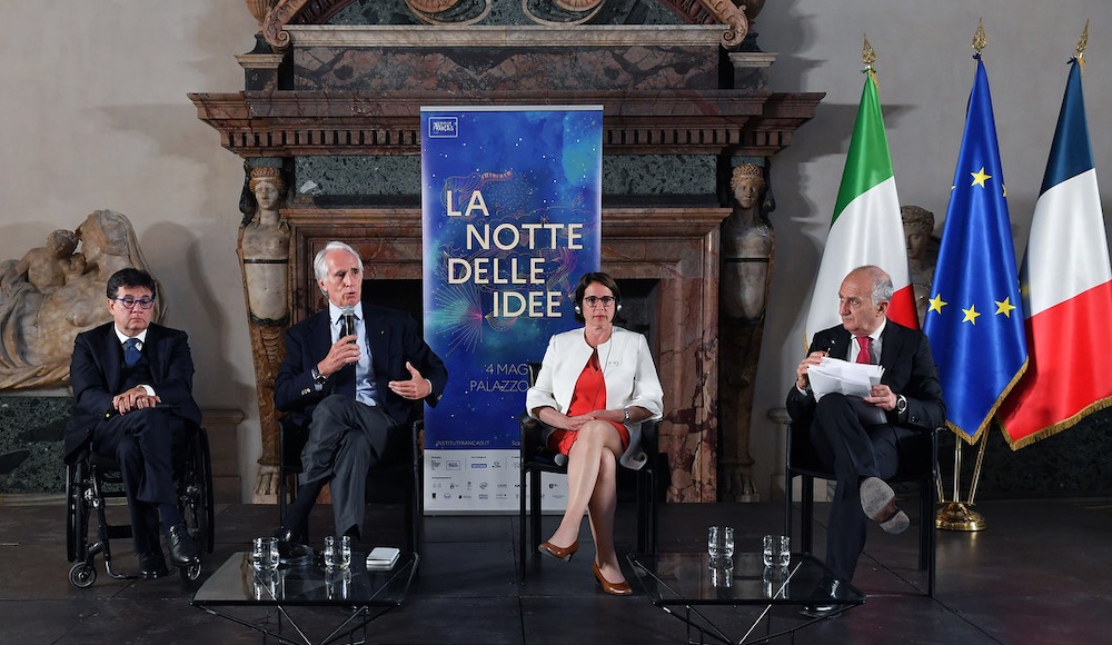 Notte delle Idee about Sport at Palazzo Farnese, Malagò: “An extraordinary liaison with Paris 2024”