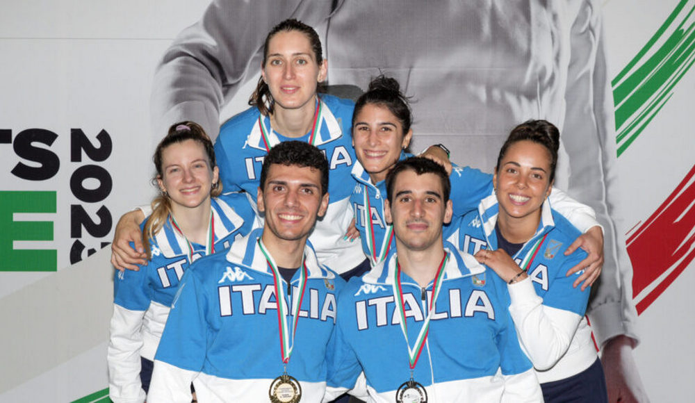 Italia dominante a Plovdiv: sei medaglie tra fioretto femminile e spada maschile