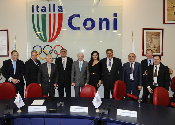 COE: Nascono i Giochi Europei, Baku sede della prima edizione del 2015. Assemblea elettiva del 2013 in Italia