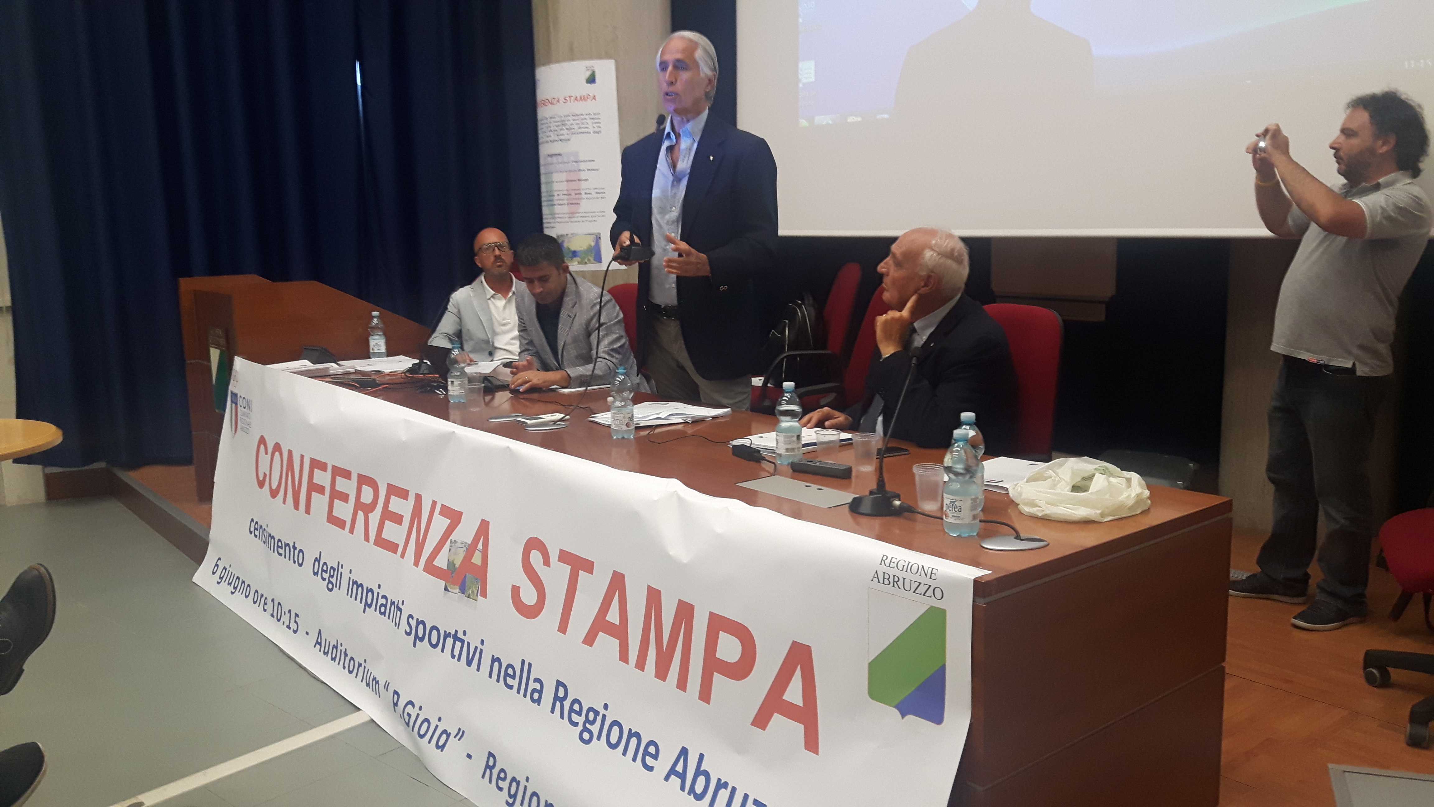 Presentato il censimento degli impianti sportivi in Abruzzo