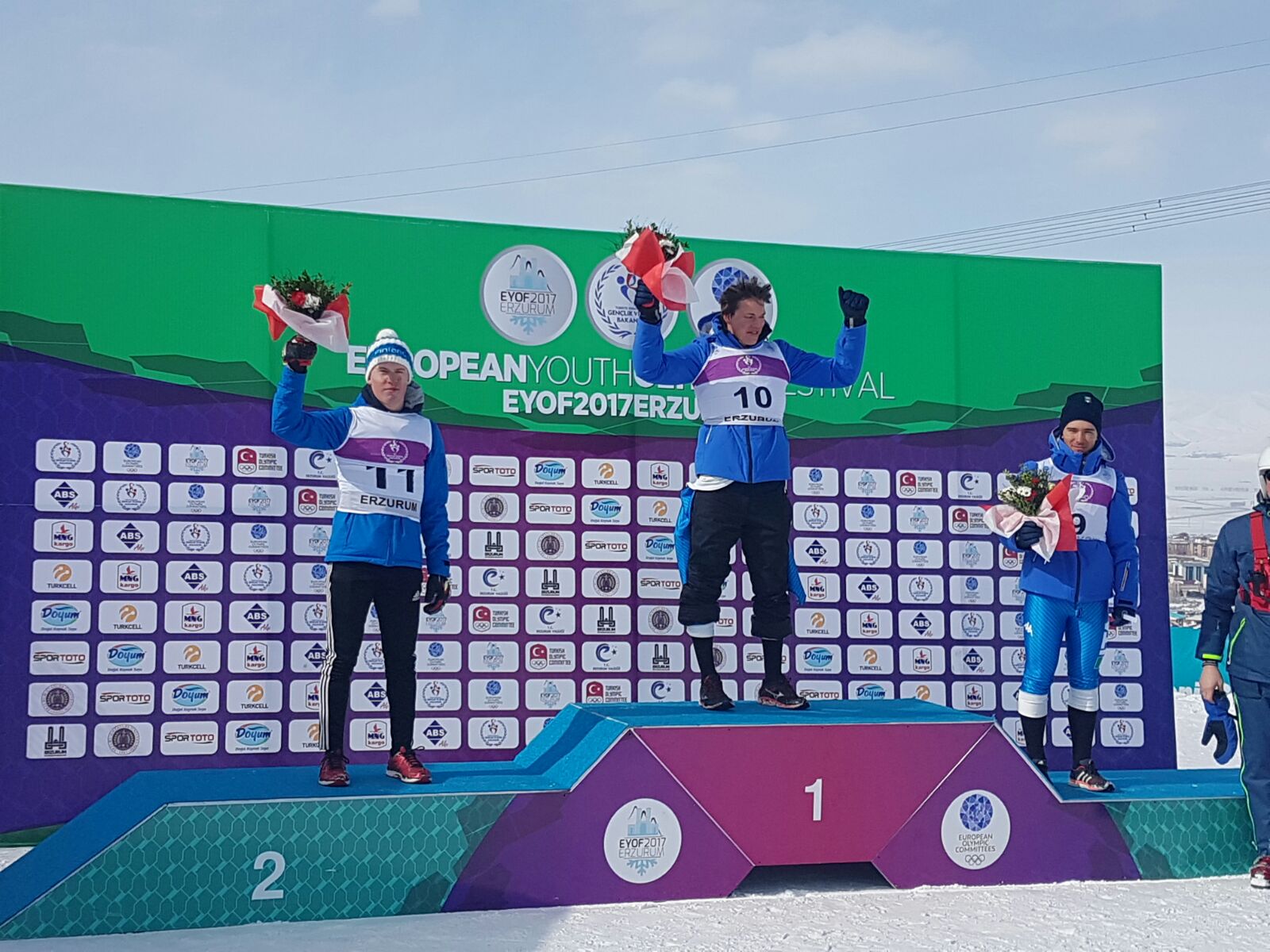 EYOF, prime medaglie azzurre a Erzurum. Vinatzer vince l'oro nello slalom gigante, bronzo per Zazzaro