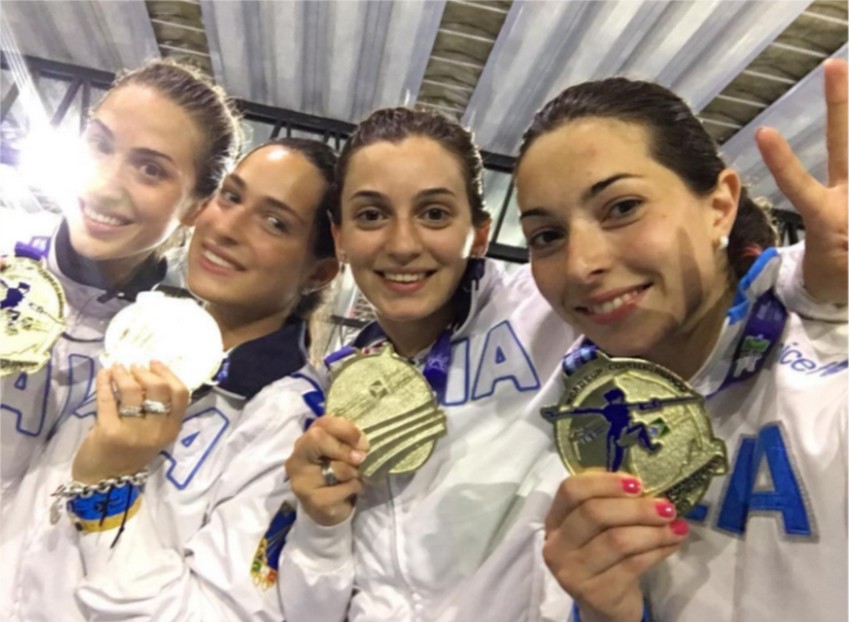 Coppa del Mondo: l'Italia di spada femminile vince sulla pedana di Rio