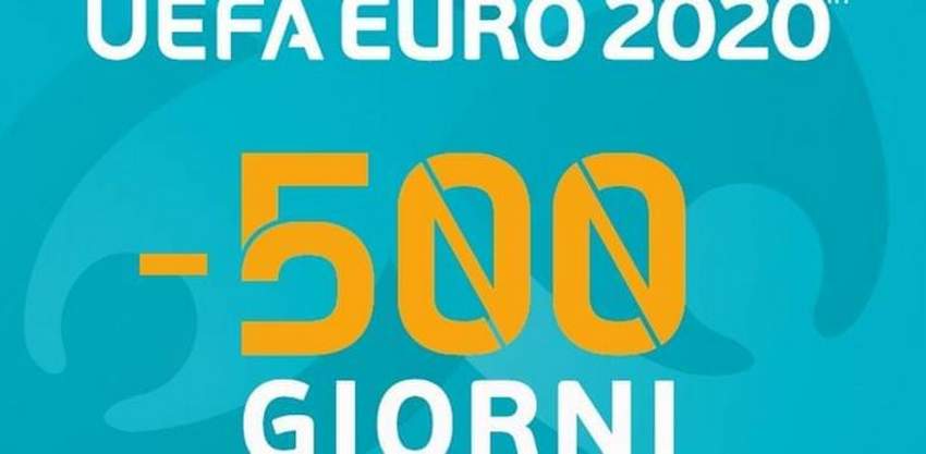 Via al countdown verso UEFA Euro 2020: -500 giorni al calcio d'inizio all'Olimpico
