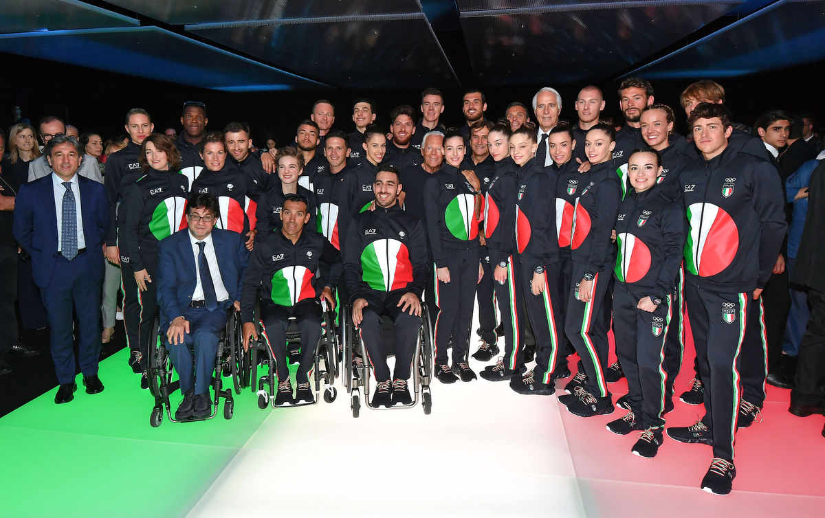 Armani veste l'Italia Team, presentata la divisa per Tokyo 2020. Il tricolore omaggia il Sol Levante