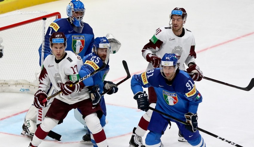 Qualificazioni Hockey Ghiaccio: l’Italia in Lettonia ad agosto 2020