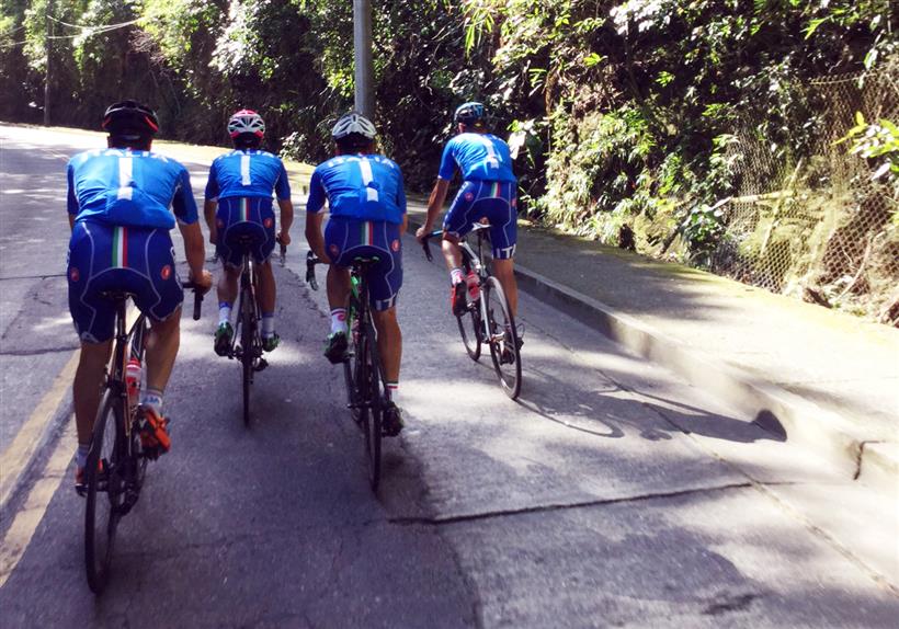 Nibali, Aru, Agnoli e Malori a Rio per testare il percorso olimpico