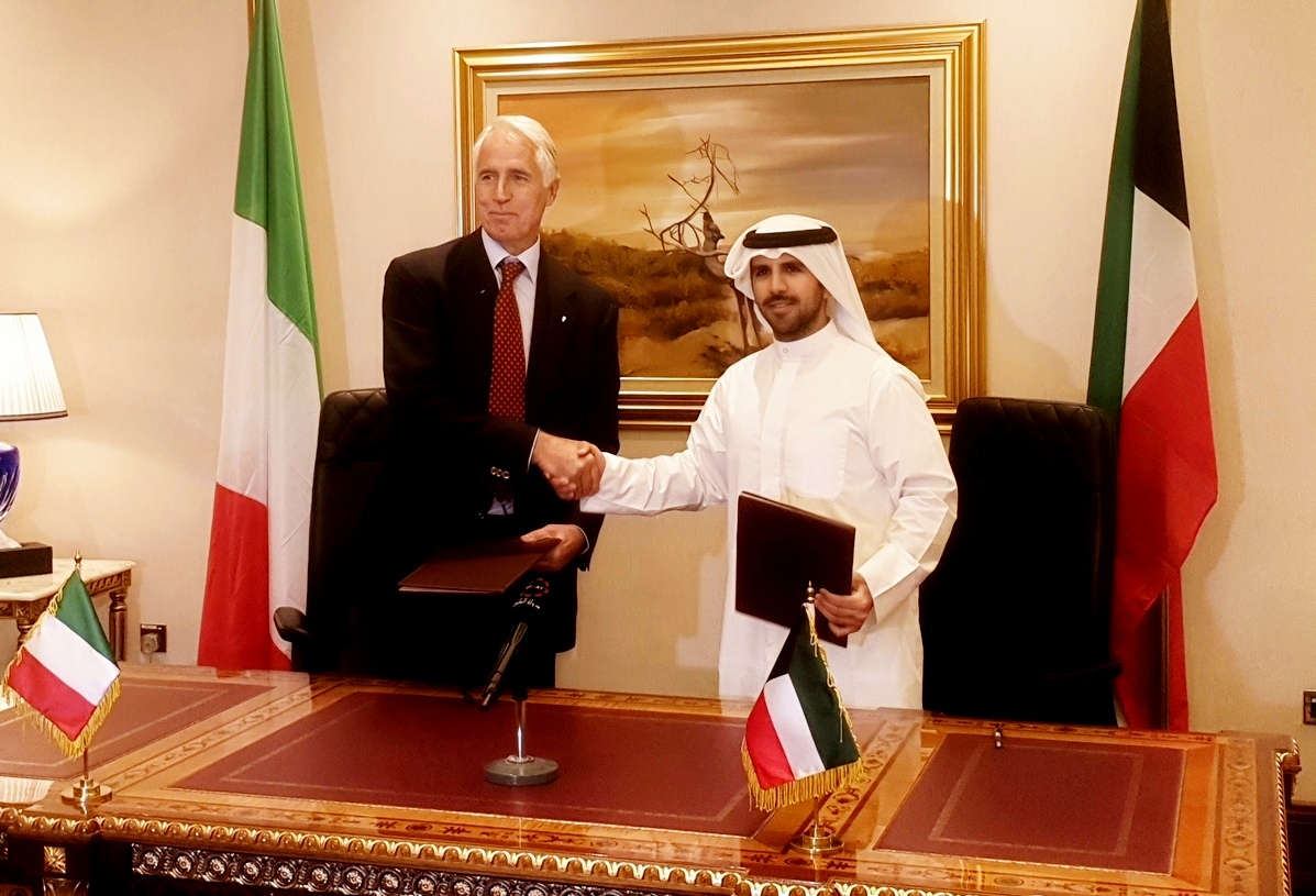 Malagò firma accordo di cooperazione con il Comitato Olimpico del Kuwait