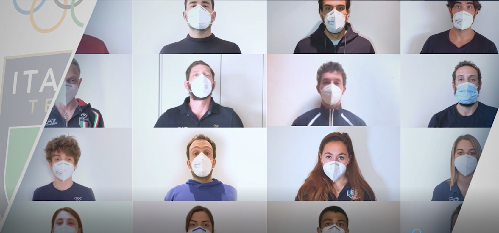 #Iplayprotected, video of Italia Team’s athletes for the new phase in fight against the virus