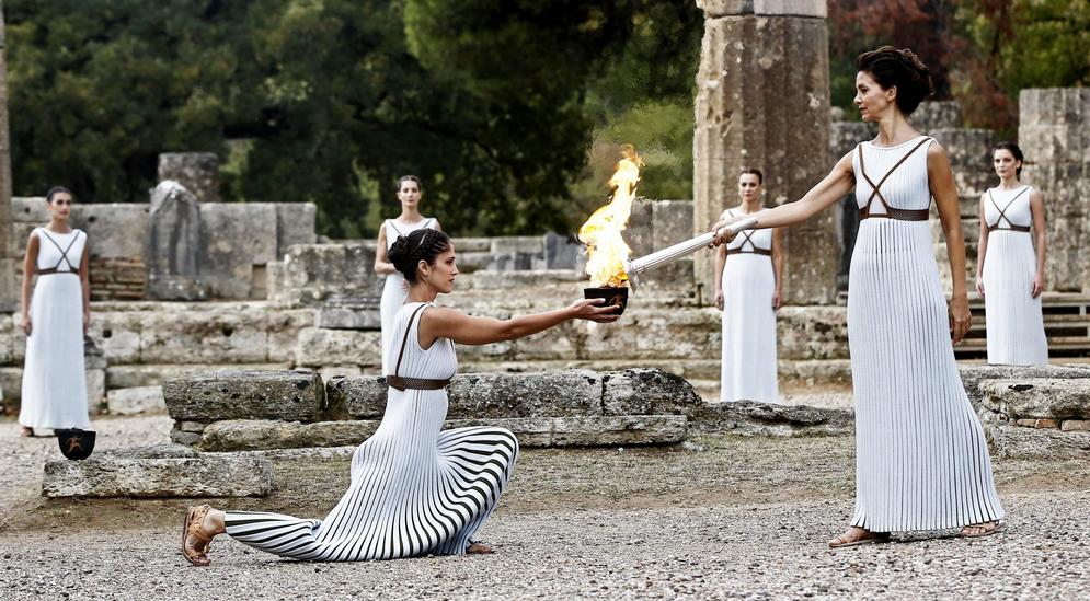 Domani la cerimonia di accensione della fiamma olimpica in Grecia