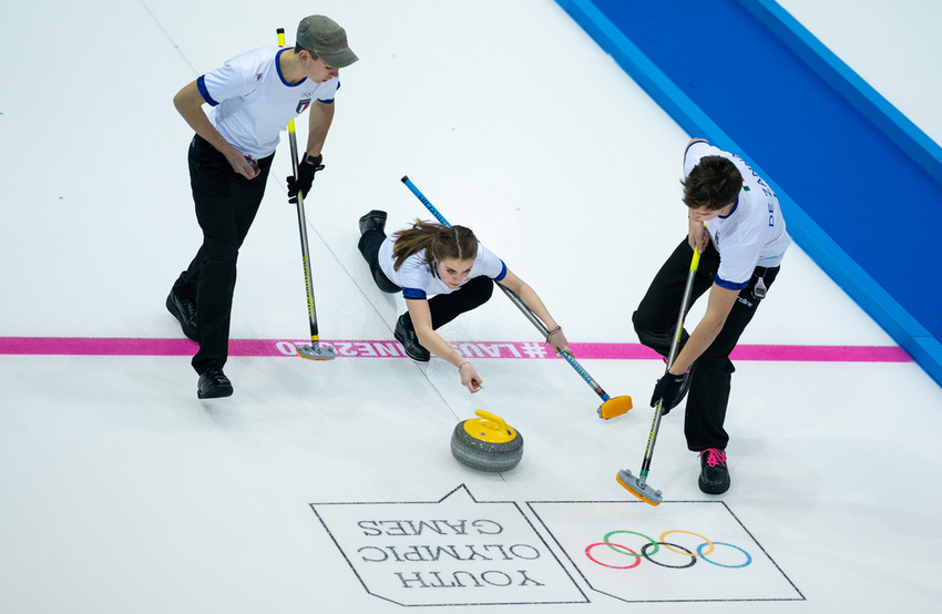 Losanna 2020, l'Italia del curling cala il tris, superata anche la Lituania