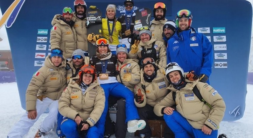 Storico primato di squadra nello Snowboard: Italia prima nella classifica complessiva
