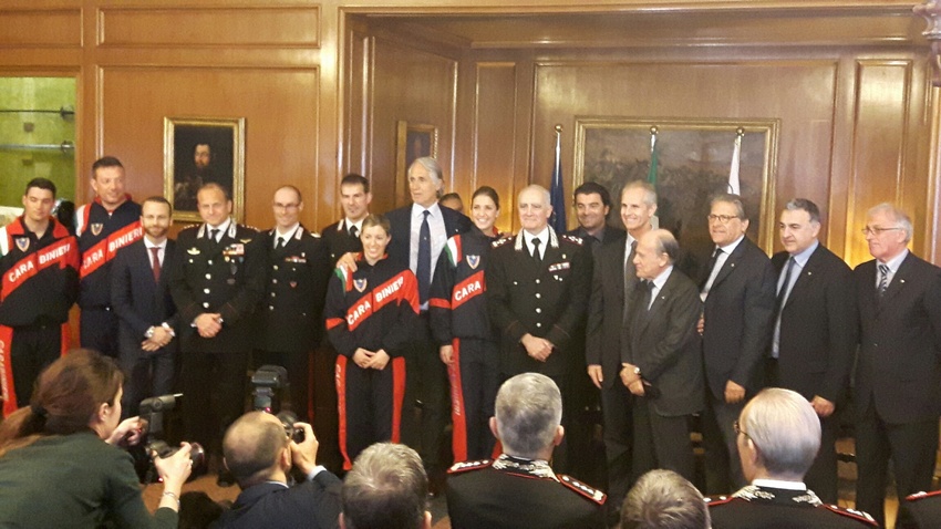 Malagò e Chimenti firmano intesa con l'Arma dei Carabinieri. "Orgogliosi del Centro, è un'eccellenza"