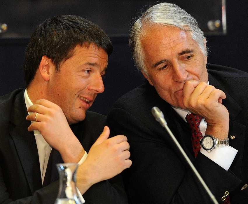 Incontro Renzi-Malagò: “Pieno sostegno a candidatura”