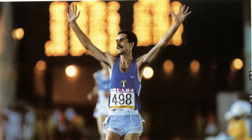 Alberto Cova da brividi, 30 anni fa l'oro nei 10 mila metri a Los Angeles
