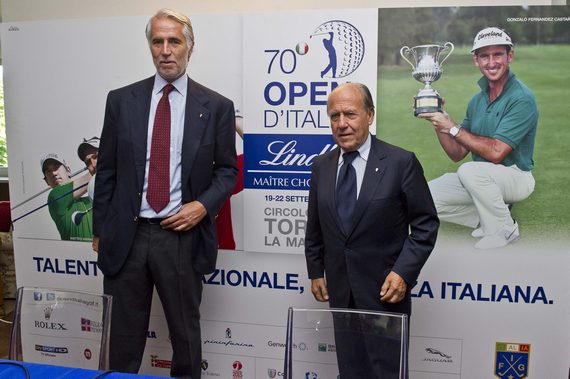 CONI: Malagò ospite al 70° Open d'Italia. Elogi a Chimenti: "Golf italiano protagonista a Rio 2016"