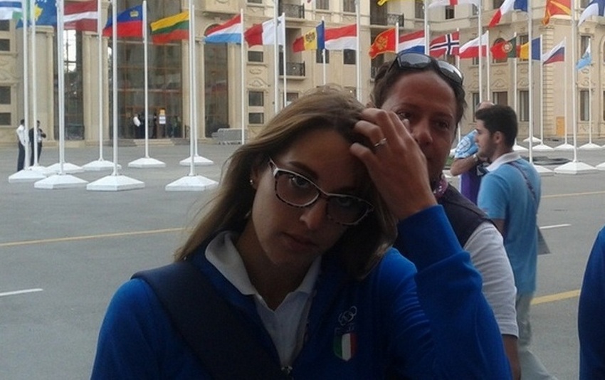 Primi azzurri a Baku, c'è l'olimpionica Jessica Rossi. Venerdì l'apertura