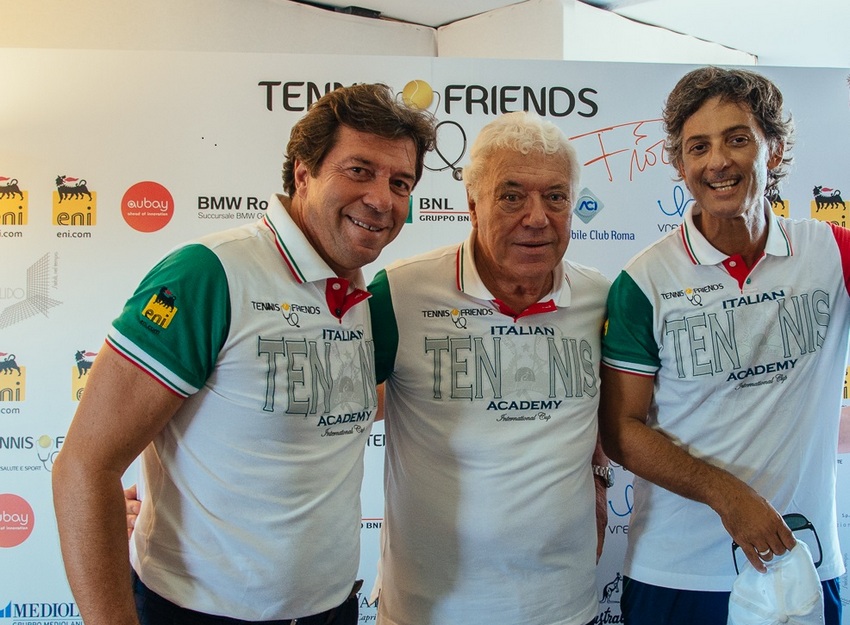Sport e spettacolo: torna Tennis & Friends. Check up gratuiti per tutti l'8 e il 9 ottobre a Roma