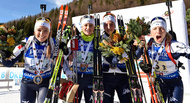 CdM, 1° storico successo della squadra di biathlon femminile. Fondo, Pellegrino Re di Davos 
