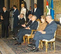 TORINO 2006: Ciampi e Berlusconi ricevono i medagliati, diretta TV dal Quirinale su Rai 2