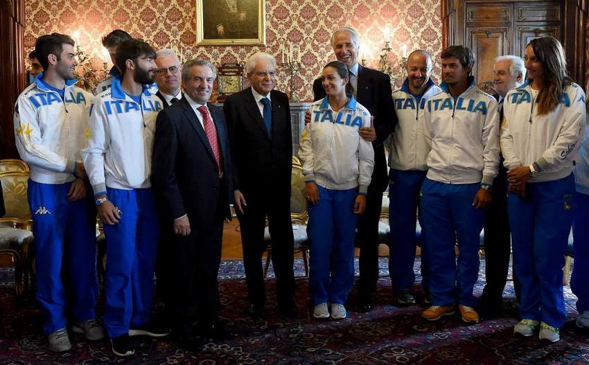 Il Capo dello Stato Mattarella celebra i medagliati azzurri. "Avete dato prestigio al Paese"