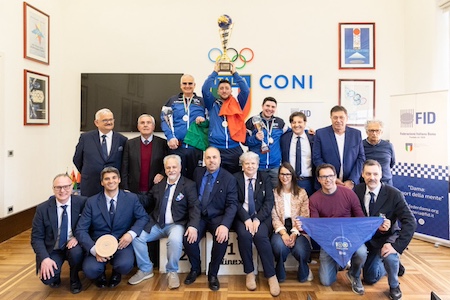 Specialità italiana, podio tutto azzurro ai Mondiali di Roma: trionfa Sciuto