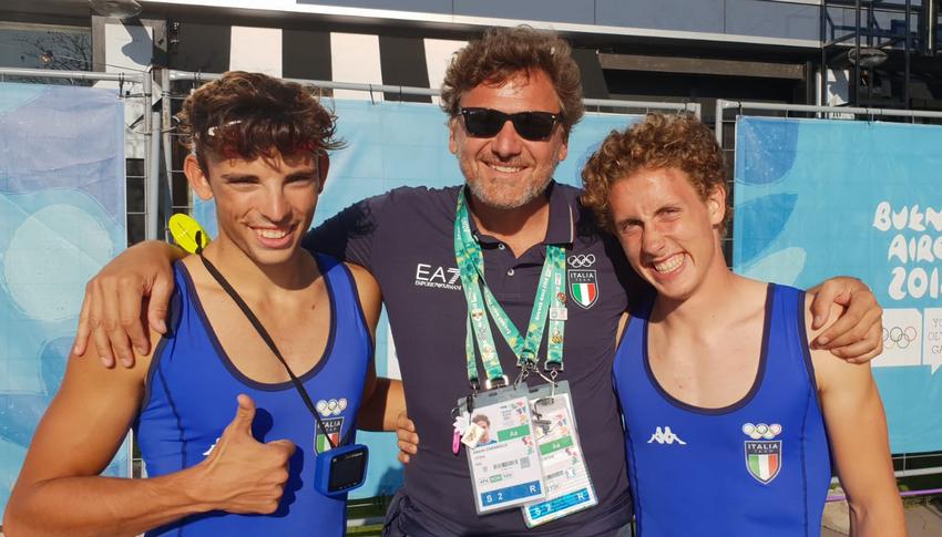 Due senza super, dal canottaggio il 2° oro azzurro a Baires 2018. Italia a quota 13 medaglie