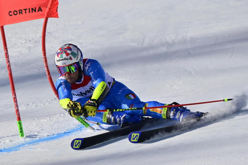 Mondiali, Luca De Aliprandini d'argento nel gigante di Cortina. È il 1° podio in carriera