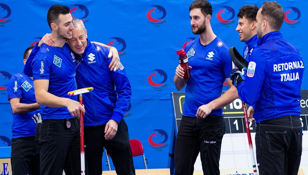 Il quartetto azzurro del Curling batte la Rep. Ceca e vola a Pechino 2022