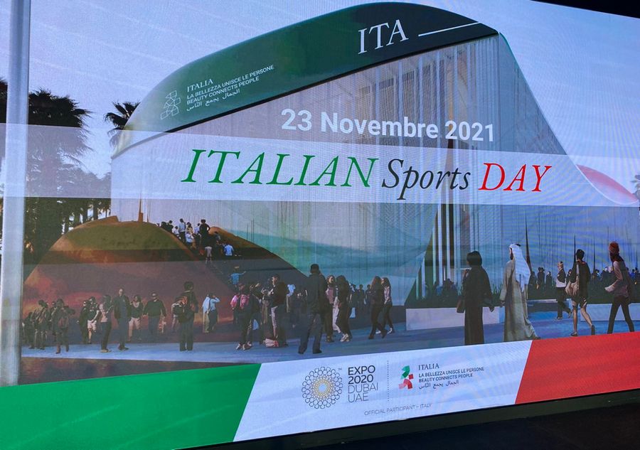 All'Expo si celebra l'Italian Sports Day, il Presidente Malagò e i campioni azzurri domani a Dubai