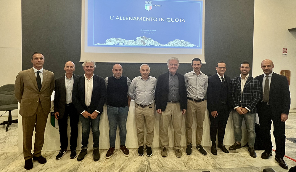 Seminar on altitude training at Acqua Acetosa CPO, Mornati: “Livigno Centre unique in the world”