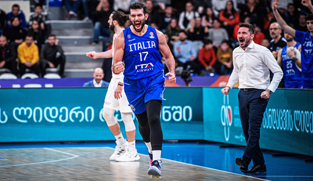 Batticuore Italbasket: gli Azzurri vincono 85-84 in Georgia e si qualificano al Mondiale