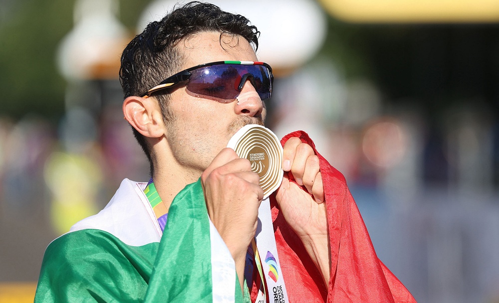 Massimo Stano fa la storia! A Eugene vince la 35 km e riporta l'Italia sul tetto del mondo dopo 19 anni