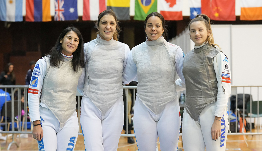 Women's national foil team grabs second place in Novi Sad, earning a ticket to the Olympic Games