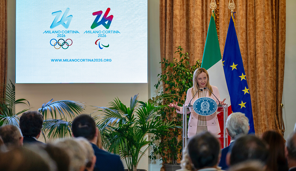 Milan-Cortina 2026, Meloni: “Opportunity to show the world who we are”. Malagò: “Sport is a vehicle for inclusion”