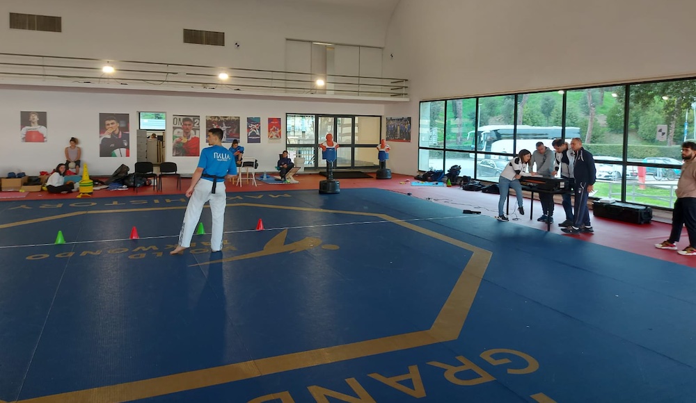 Taekwondo test Foro Italico 2
