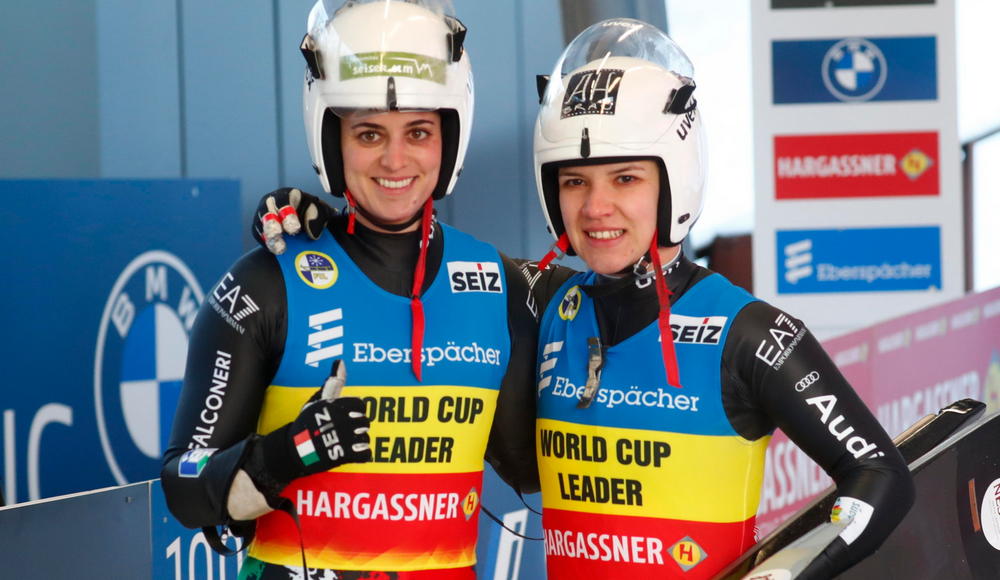 Voetter e Oberhofer sul podio a Lake Placid: terze nel doppio d'apertura della Coppa del Mondo