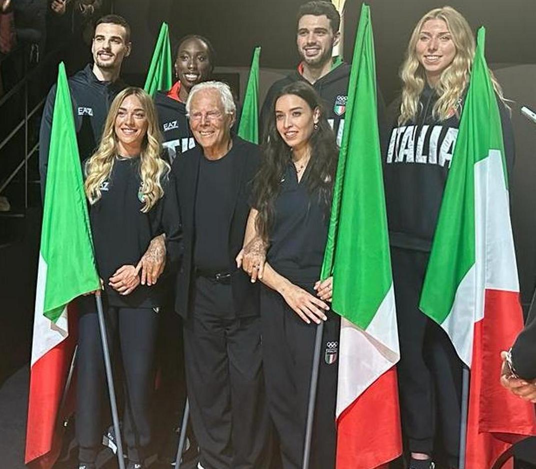 The Italian National kit for the Paris 2024 Olympic and Paralympic Games