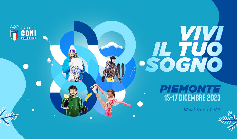 Il Piemonte ospita il Trofeo CONI Winter 2023: oltre 800 partecipanti per una grande festa di sport. Venerdì l'apertura con Malagò