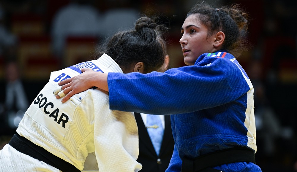 Podio azzurro al Grand Slam di Abu Dhabi: Carlotta Avanzato è terza nei -63 kg