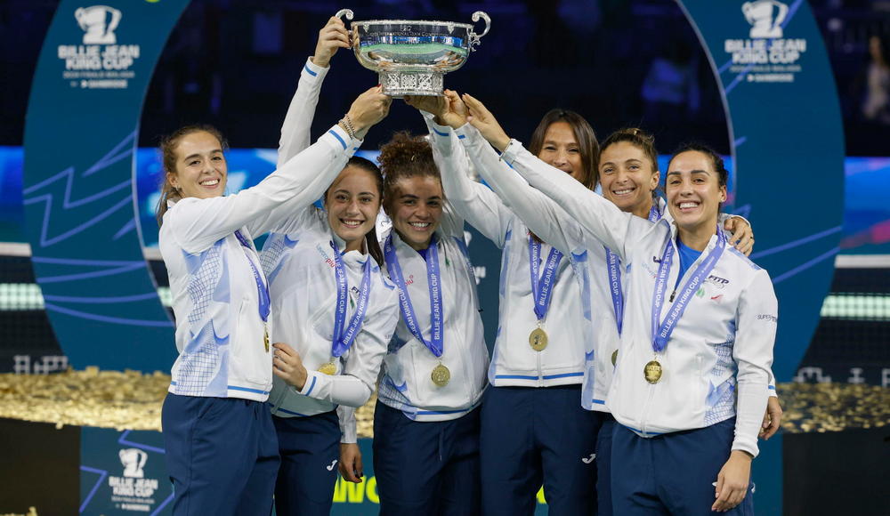 La Billie Jean King Cup torna in Italia dopo 11 anni: Slovacchia battuta 2-0 nella finale di Malaga