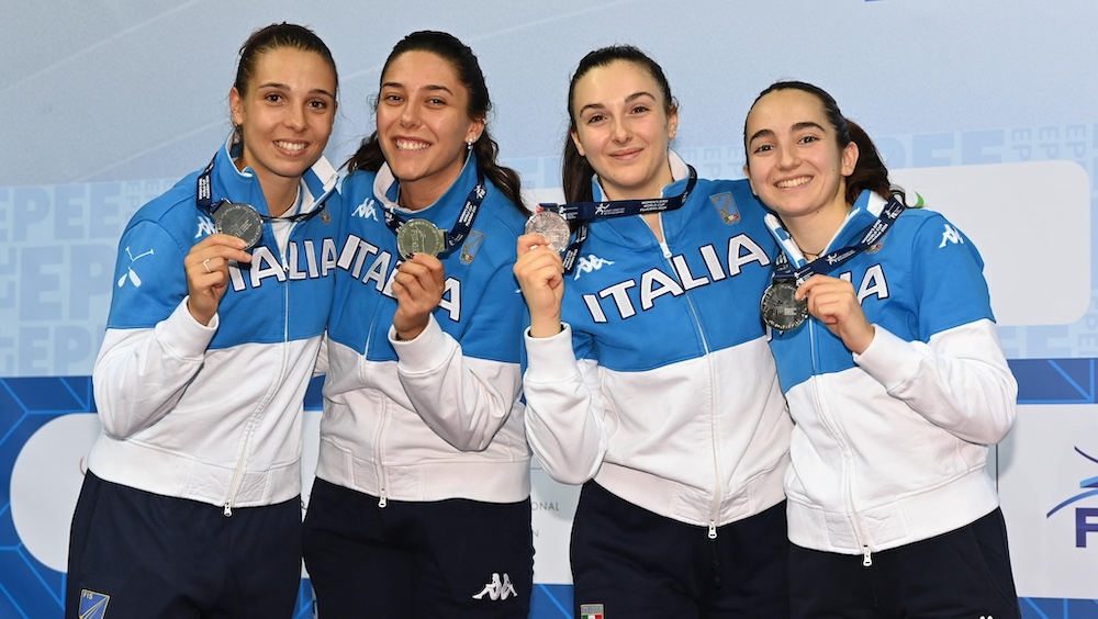 Coppa del Mondo: Italia seconda nella spada femminile a Fujairah, terzi ad Orano gli sciabolatori