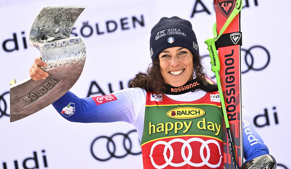 Federica Brignone completa la rimonta e vince il gigante di Sölden: 70° podio in Coppa del Mondo