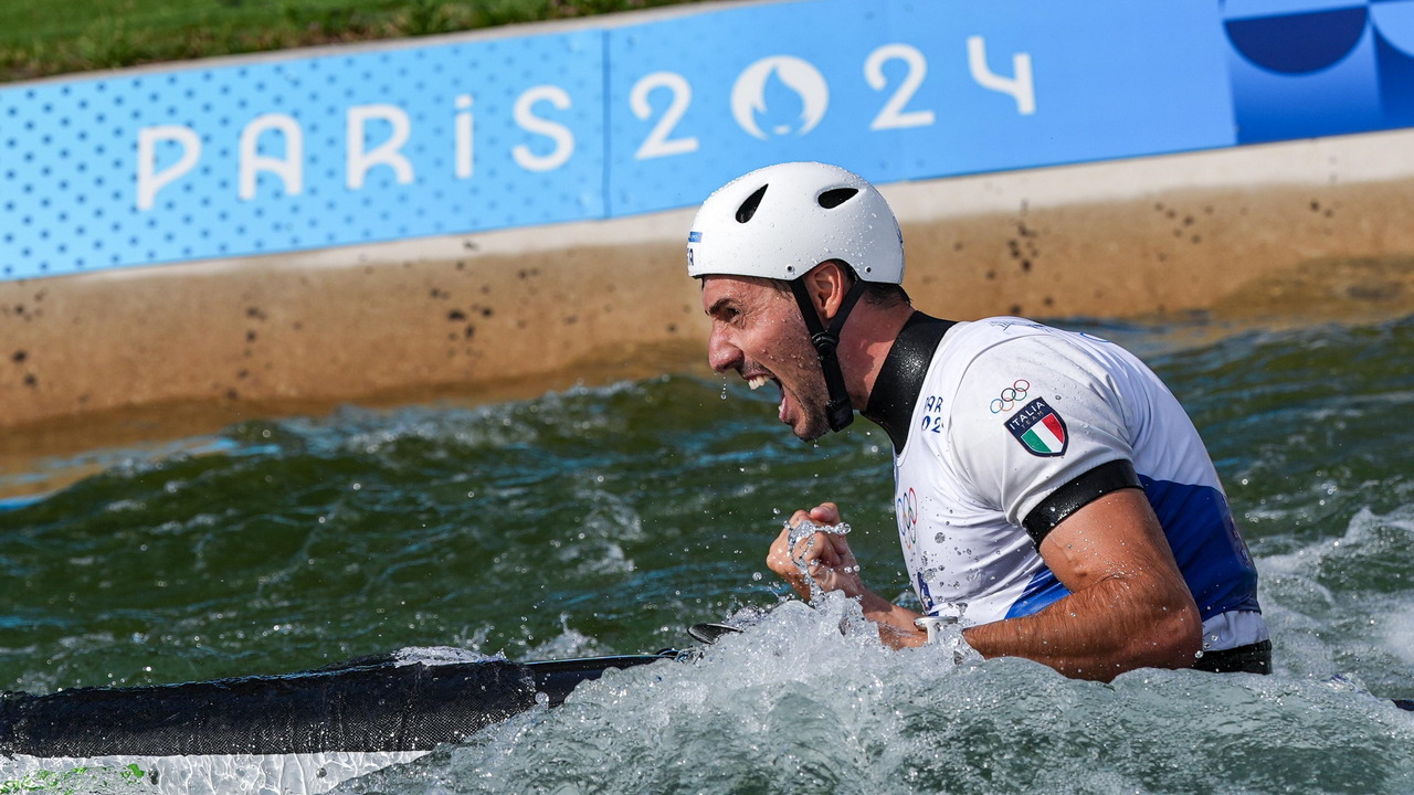 Il ruggito di Giovanni De Gennaro: trionfo azzurro nel K1 e poker di ori ai Giochi per l'Italia Team