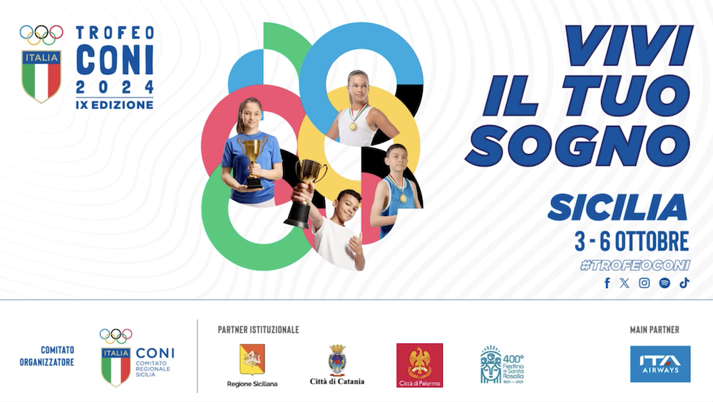 Tutto pronto per il Trofeo CONI Sicilia 2024: Mattarella alla Cerimonia di Apertura, le olimpioniche Fiamingo e Santuccio tedofore d'eccezione