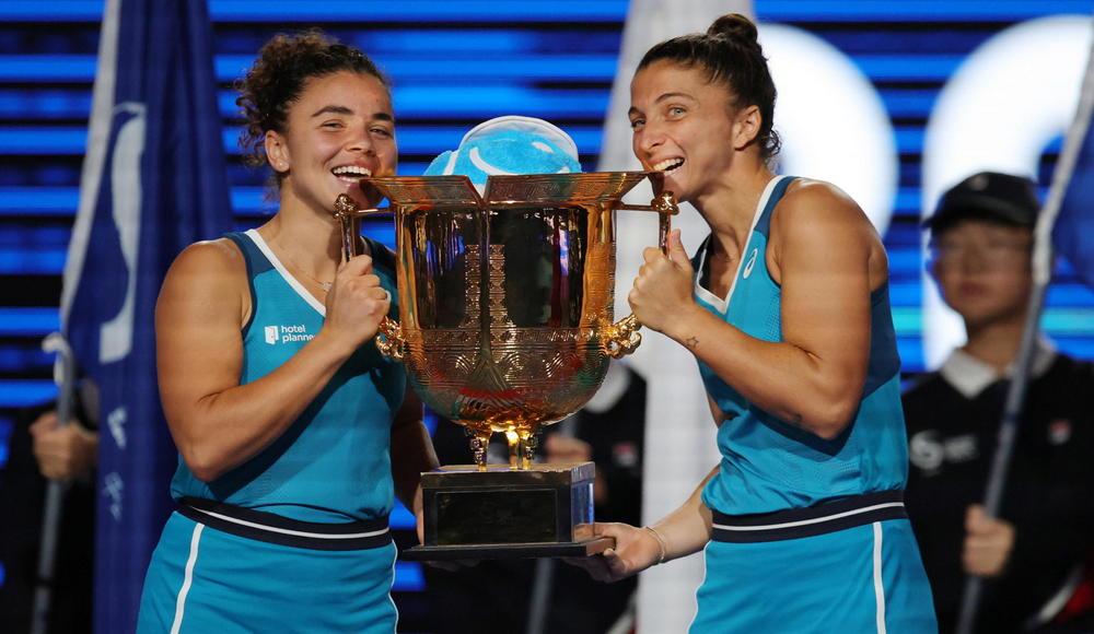 WTA 1000 di Pechino: Sara Errani e Jasmine Paolini conquistano il titolo in doppio