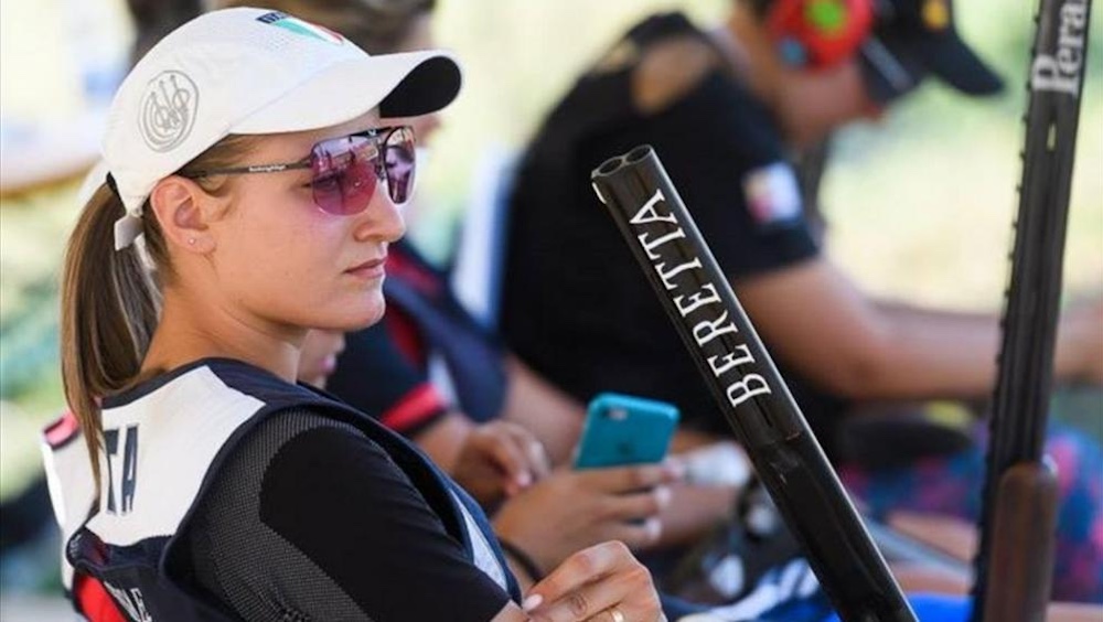 Trap: Erica Sessa sul gradino più basso del podio nella prova di Coppa del Mondo di Baku