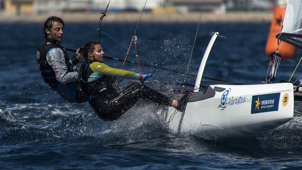 Europei di Nacra 17: Gianluigi Ugolini e Maria Giubilei conquistano l’argento a Sferracavallo