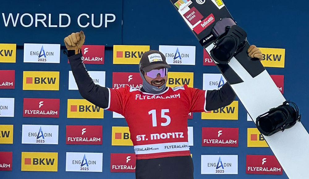 Podio in Coppa del Mondo per Omar Visintin: terzo posto nella gara di cross a St. Moritz